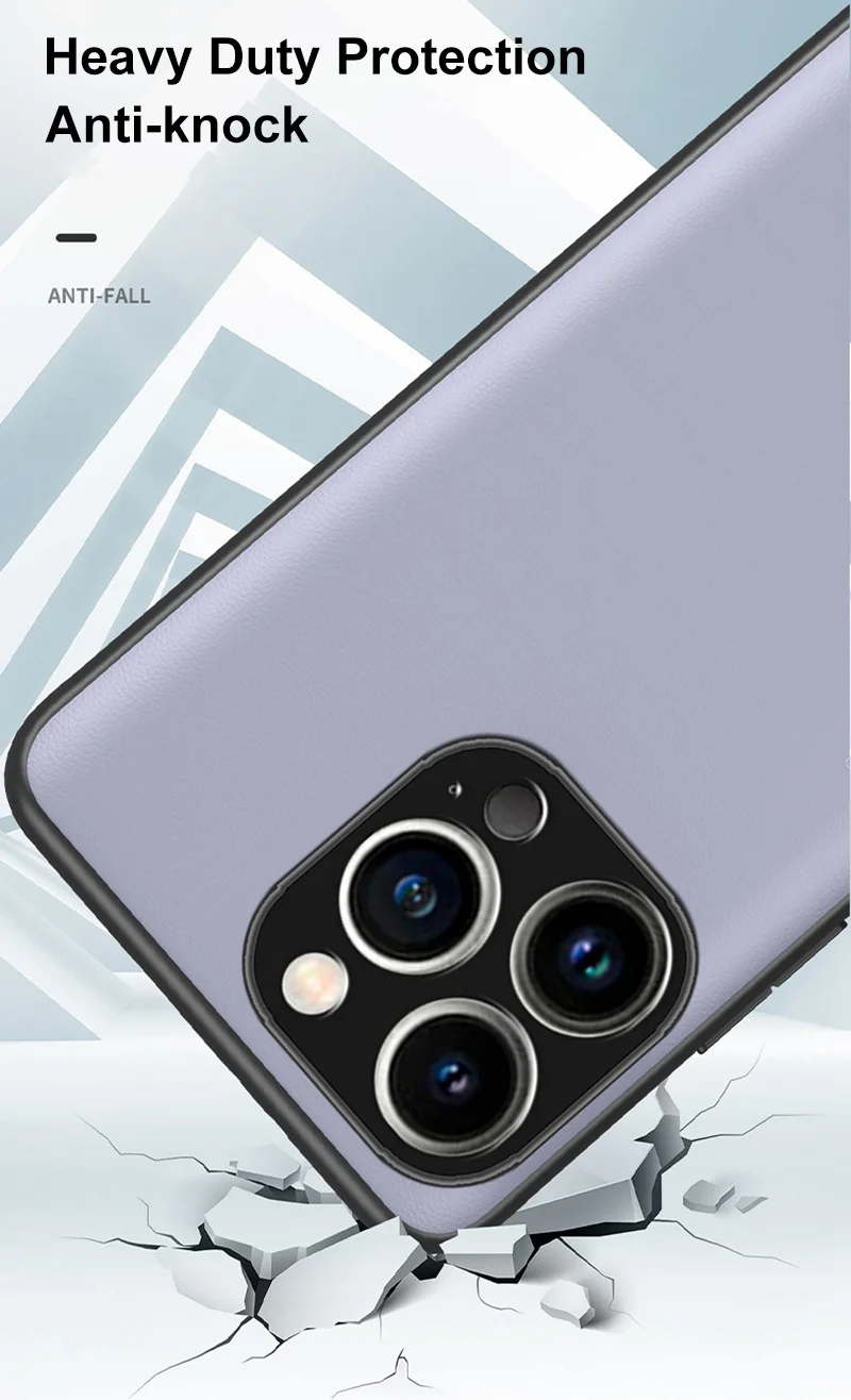 Luxus-PU-Lederhülle für iPhone 14 Plus 14 Pro Max Rückseite Matte Silikon-Telefonhülle für iPhone 11 12 13 Pro Max 12_voghion.com