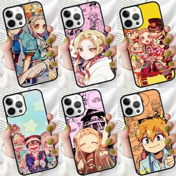 변기 바운드 하나코 군 휴대폰 케이스, 아이폰 SE2020 15 14 6 7 8 플러스 XR XS 11 12 13 프로 맥스 소프트 범퍼 쉘 커버