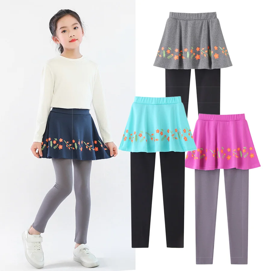 SheeCute Baby Girls Tutu Skirts Pants Kids Candy Print Color Leggings SC2308