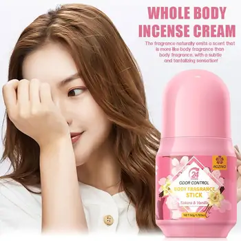 Deodorante Stick Sakura/Antitraspirante Leggero Profumo di Sakura Idratante e Nutriente Facile da Trasportare Adatto a Tutti