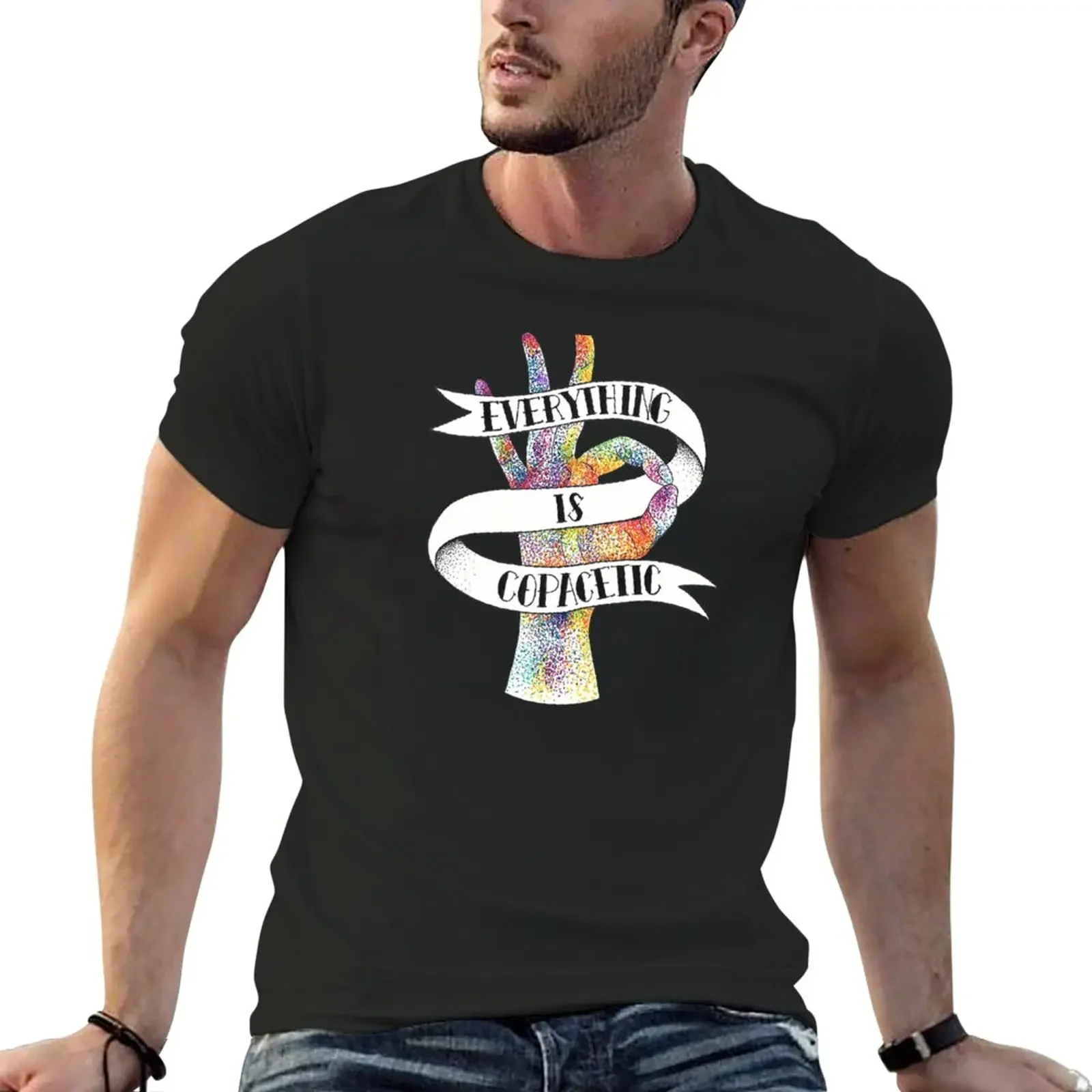 

Copacetic T-Shirt summer clothes vintage heavyweights plain black t shirts men