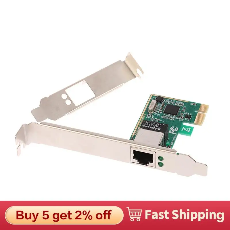 

10/100 Мбит/с Gigabit Ethernet PCI Express PCI-E сетевая карта