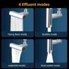 2024 New Kitchen Sink Waterfall Faucet Pressurized Bubbler Splash-proof 4 Modes Spout Bathroom Basin Tap Extender Adapter 2