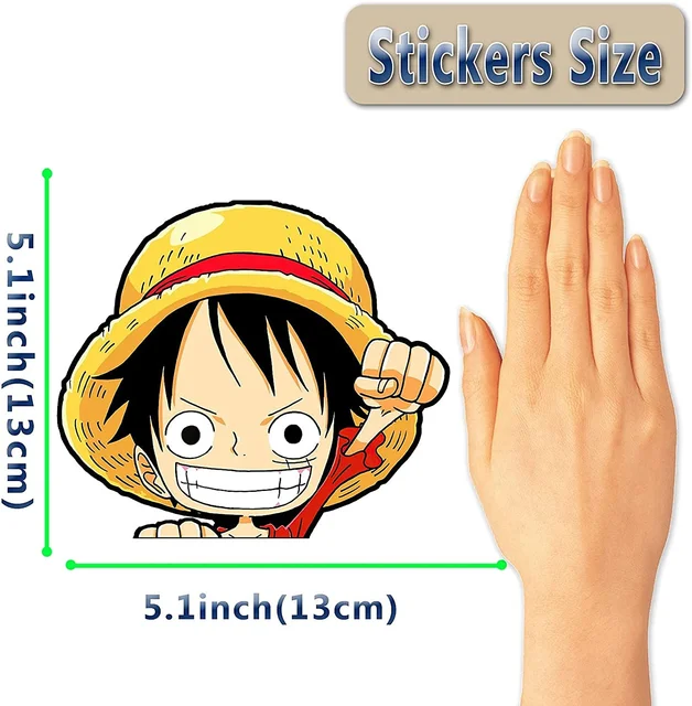 One Piece - Monkey D. Luffy Anime Decal Sticker – KyokoVinyl