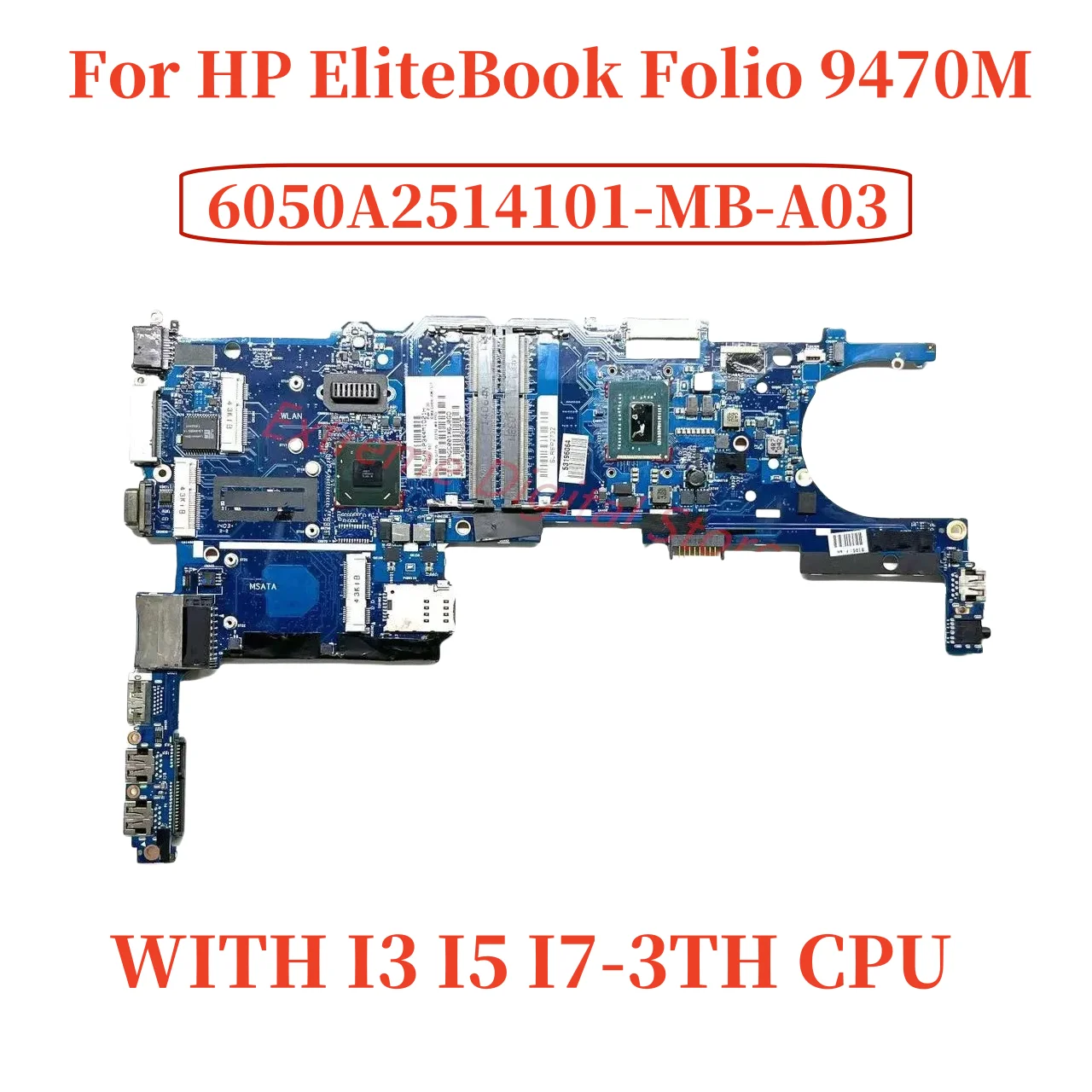 Hp Laptop Motherboard Price Hp Elitebook Folio 9470m Motherboard - Main Image