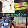 100 Sheets/pack Colorful Sticky Notes Stickers Index Memo Pad Self-Stick Pads for Home Office Notebook Student Office Stationery 6