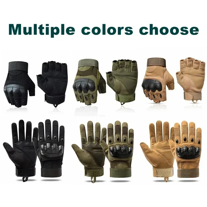 Tactical Gloves Shooting Gloves Touch Design Fitness Protection Sports Motorcycle Hunting Full Finger Walking
