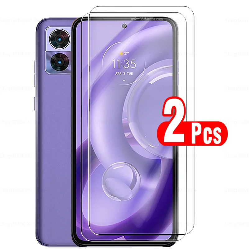 

2 шт., защитное закаленное стекло для Motorola Edge 30 Neo Pro Plus 20 Lite S Pro Moto E32 s E13 30Neo