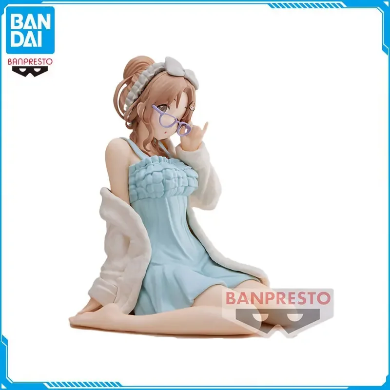 

Bandai Original Anime THE IDOLM@STER SHINY COLORS Ichikawa Hinana Action Figures Relax Time Collectible Model Ornament Gift
