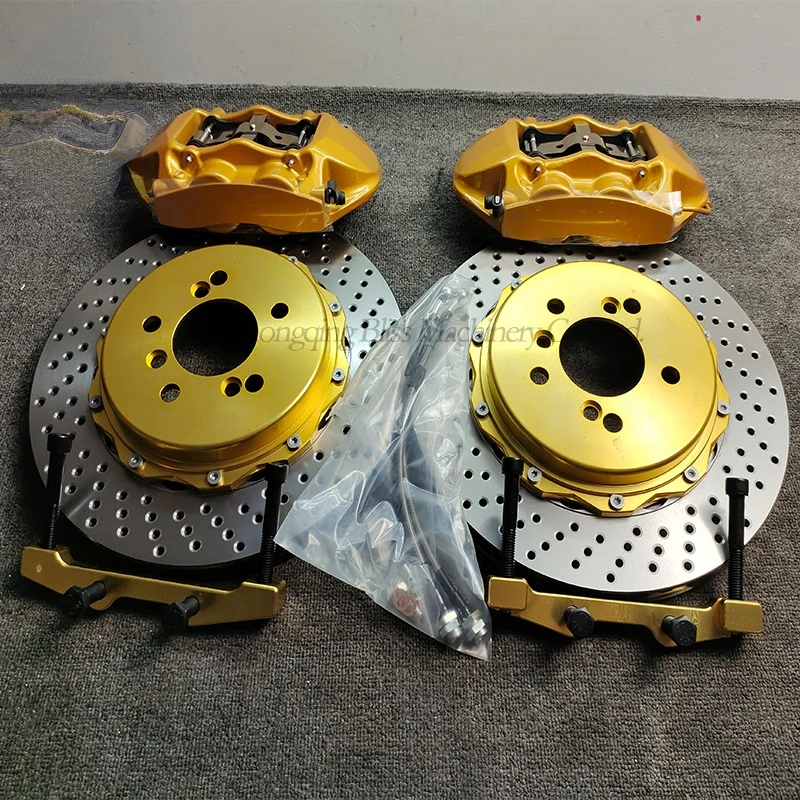 

Custom Gt4 Big Brake Kit 345Mm 380Mm Brake Rotor Modified Racing Brake Caliper 4 Piston