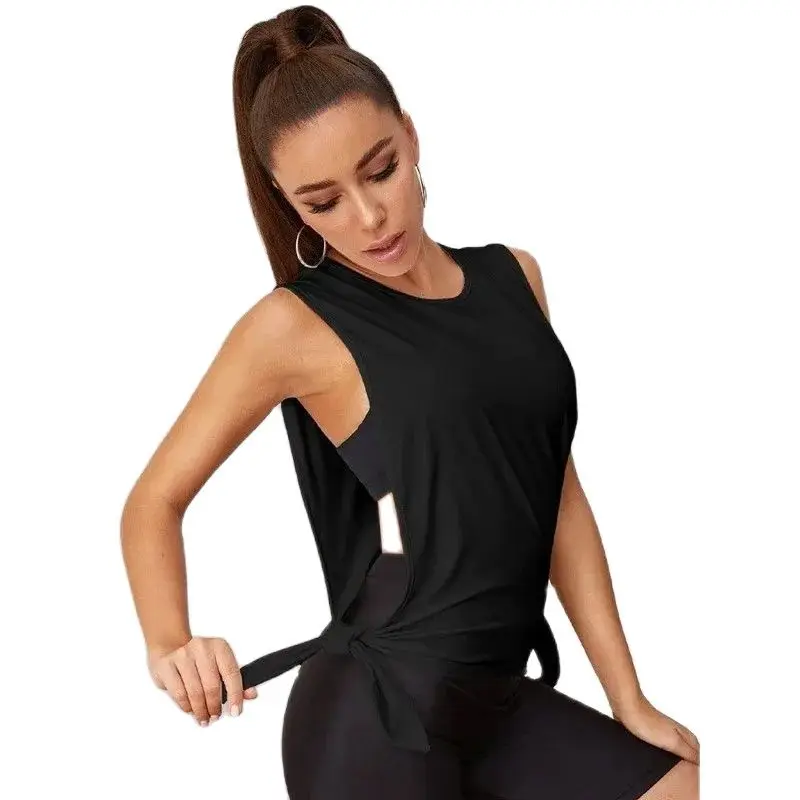 Women Gym Tops Sleeveless Yoga Tops Vest Sports Top Fitness Sport Shirt Gym Yoga Female T Shirts Loose Sport Shirts