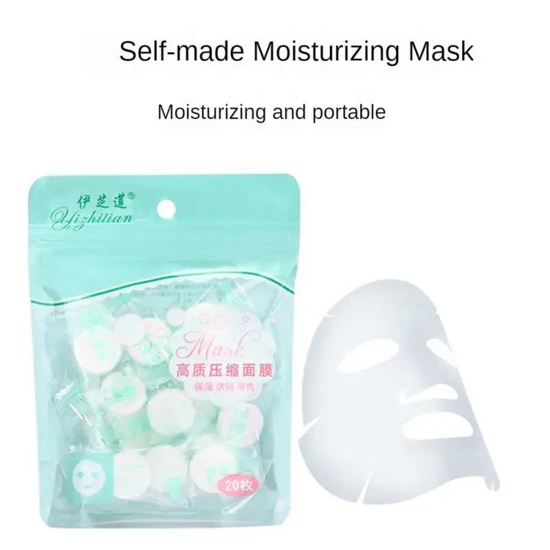 2/4/6BAGS Mini Facial Mask Hydrotherapy Cotton Pad Ultrafinas Cosmetic Cotton Desechable Compressed Mask Nonwovens 3