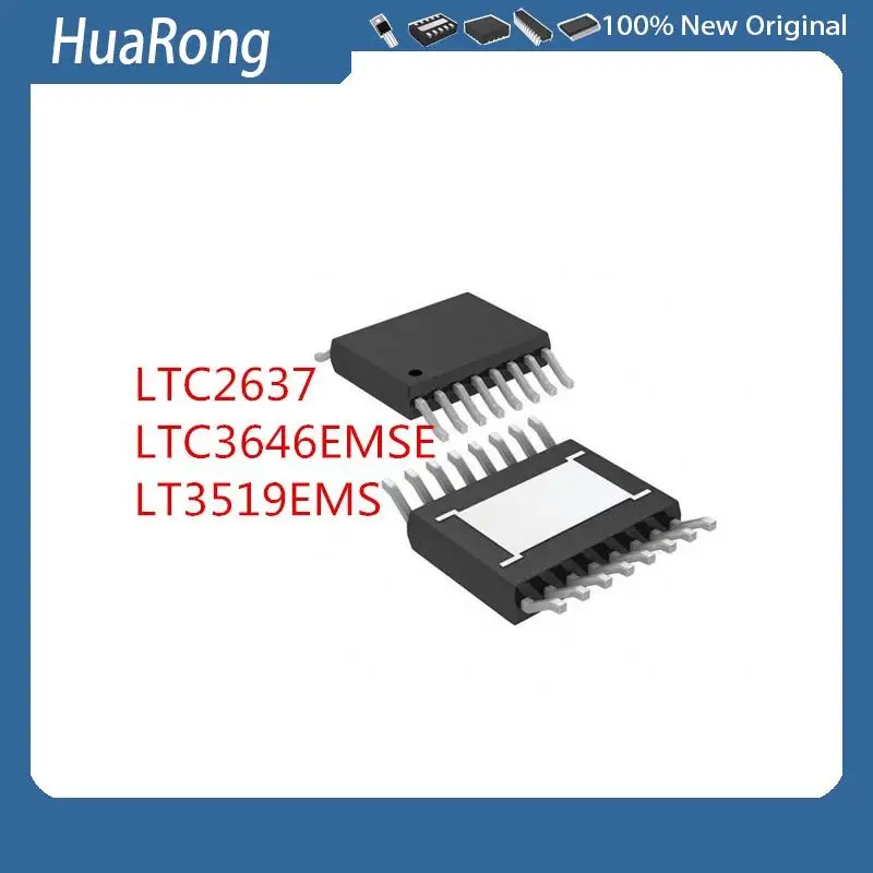 

LTC2637 LTC2637CMS-LMI12 LTC3646EMSE LTC3646IMSE LTC3646HMSE LTC3646 LT3519EMS LT3519IMS LT3519 MSOP16, 2 шт./партия