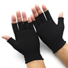 Women Men Cotton Thin Touch Screen Riding Outdoor Summer Autumn Winter Fingerless Half-finger UV Protection Sunscreen Gloves 6