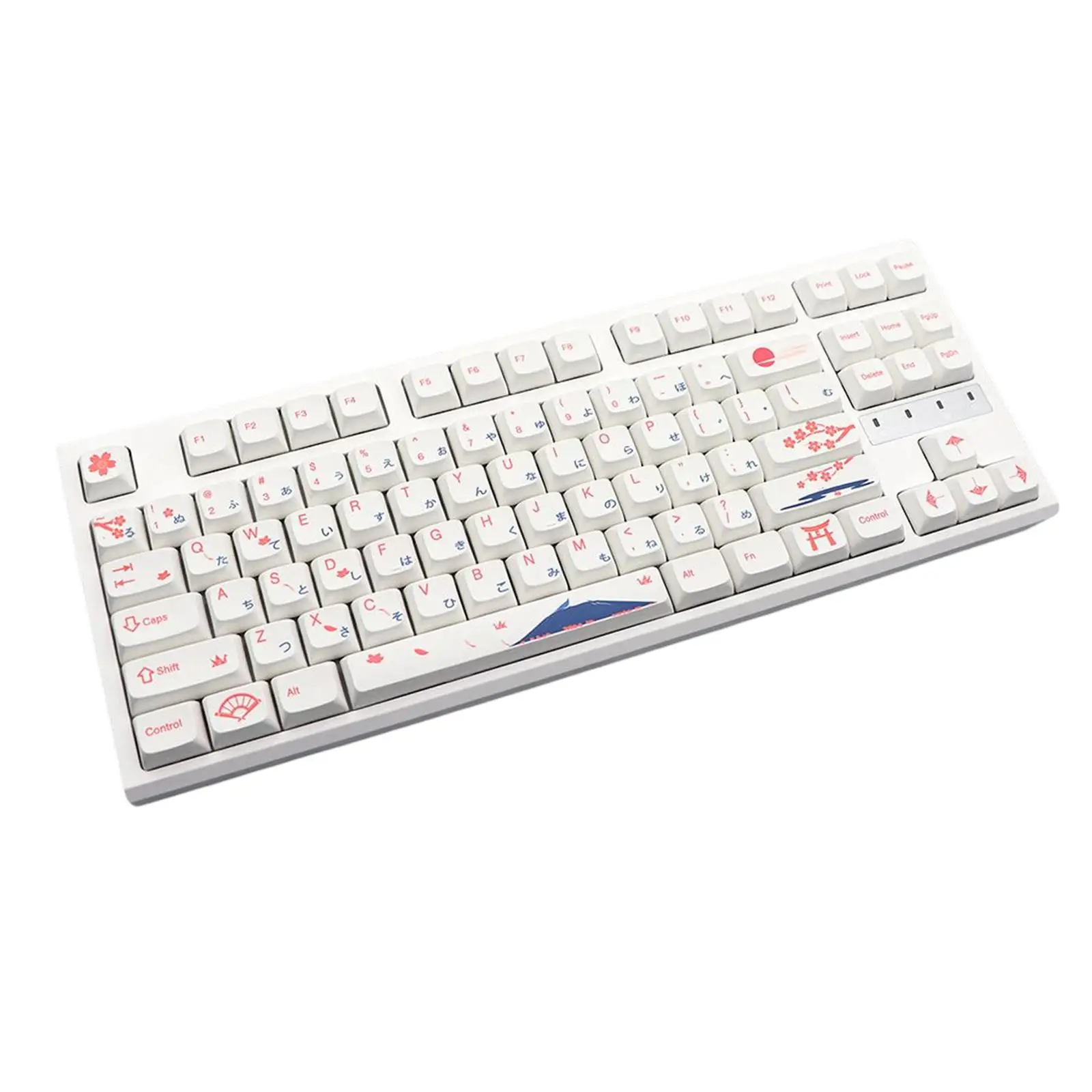 

130 клавиш колпачки Xda профиль PBT Sakura тематический стиль для механических клавиатур аксессуары
