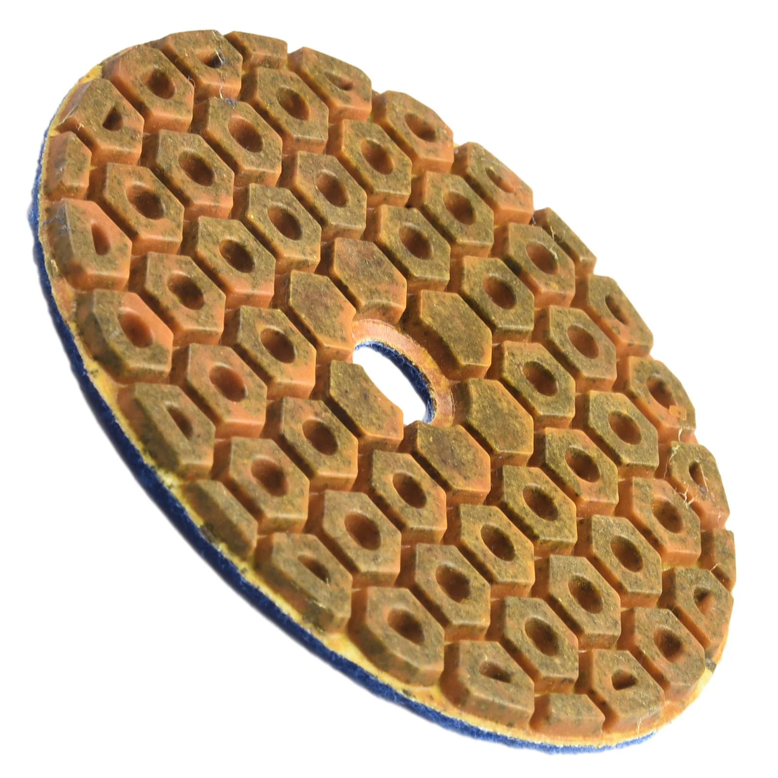 

1/4pcs Diamond Copper Metal Bond Polishing For Polishing Concrete Floor Marble Granite Artificial Stone 100mm Metal Water Mill