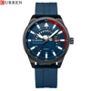 Top Luxury CURREN Watches For Men Fashion Sport Quartz Wrist Watch Male Military Waterproof Clock 2