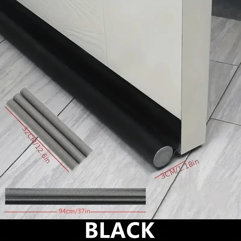 Door Bottom Draft Stopper and Weather Stripping Insulator