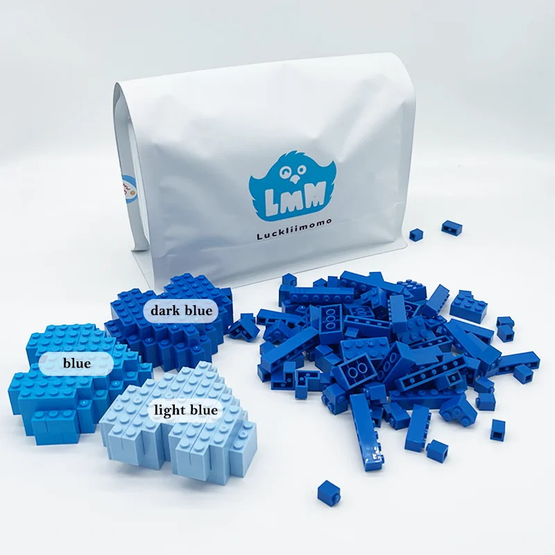 600-1200 Pieces Building Blocks Basic Bulk Classic Building Bricks MOC DIY Toy Compatible with Majoy Brands