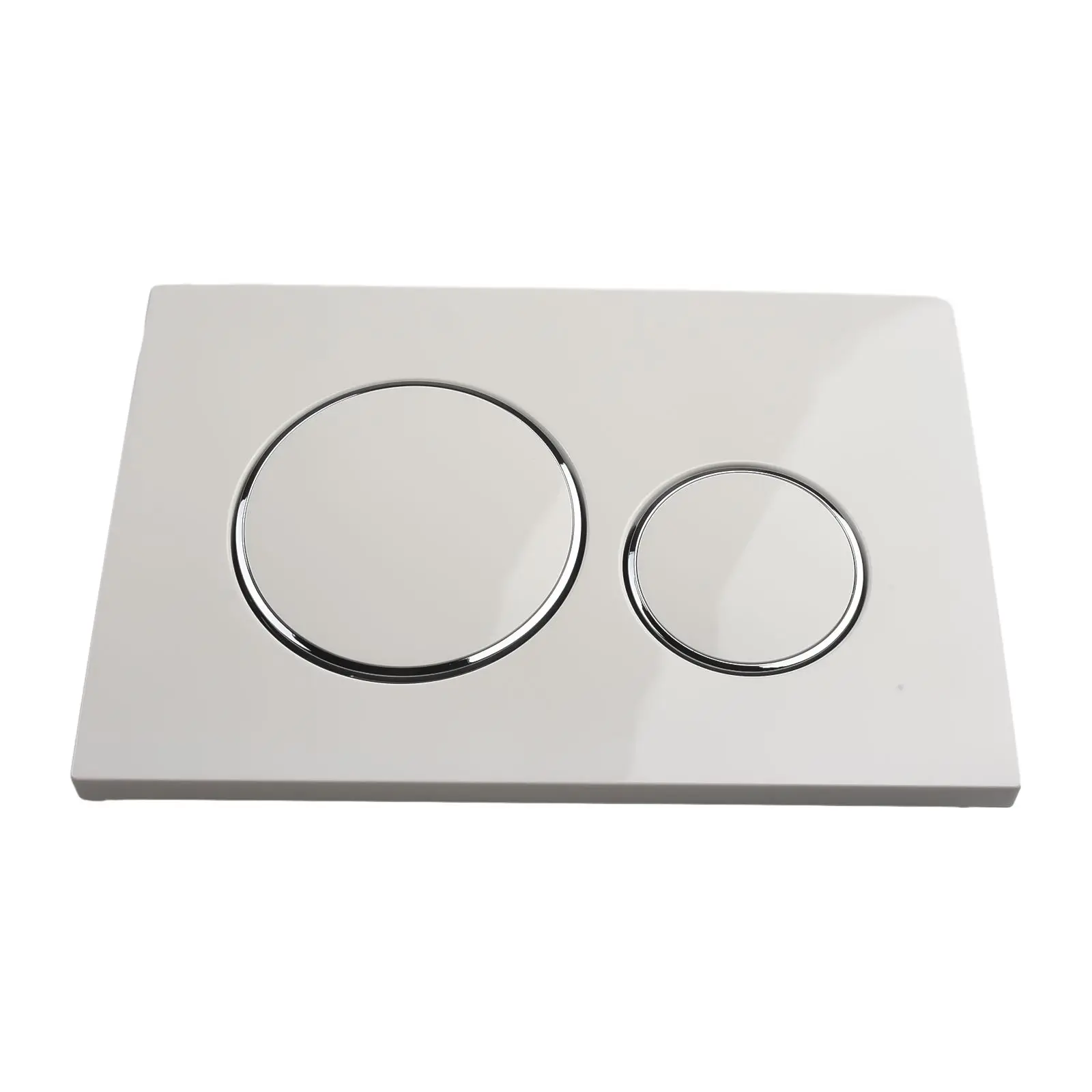 

Toliet Accessories Flush Switch Panel Dual Flush Plate Brand New Durable Replacement Button Plate Water Tank Parts