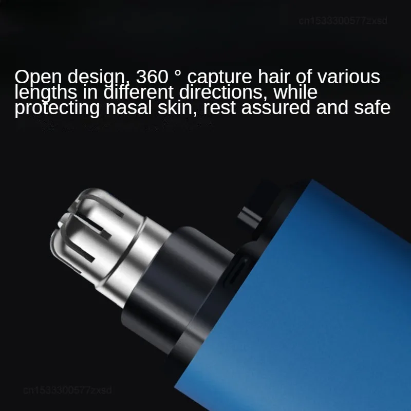 Xiaomi KONKA Nose Hair Trimmer Electric Nose Hair Shaver Portable Nose Hair Scraping Charging Double-edged Smooth Shaver Head 4