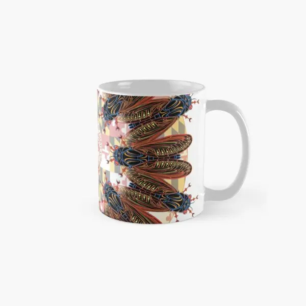 

Cicada Brood X 2021 Classic Mug Handle Round Coffee Simple Printed Drinkware Photo Image Tea Picture Cup Gifts Design