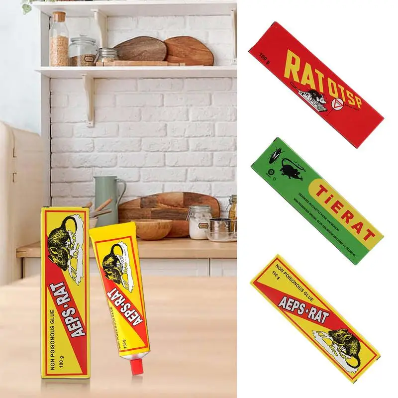 Sticky Mouse Trap Mouse Board Sticky Rat Glue Trappest Control Reject Mouse Killer Trappole Per Topi Scarafaggi, Ragni Eco-Friendly