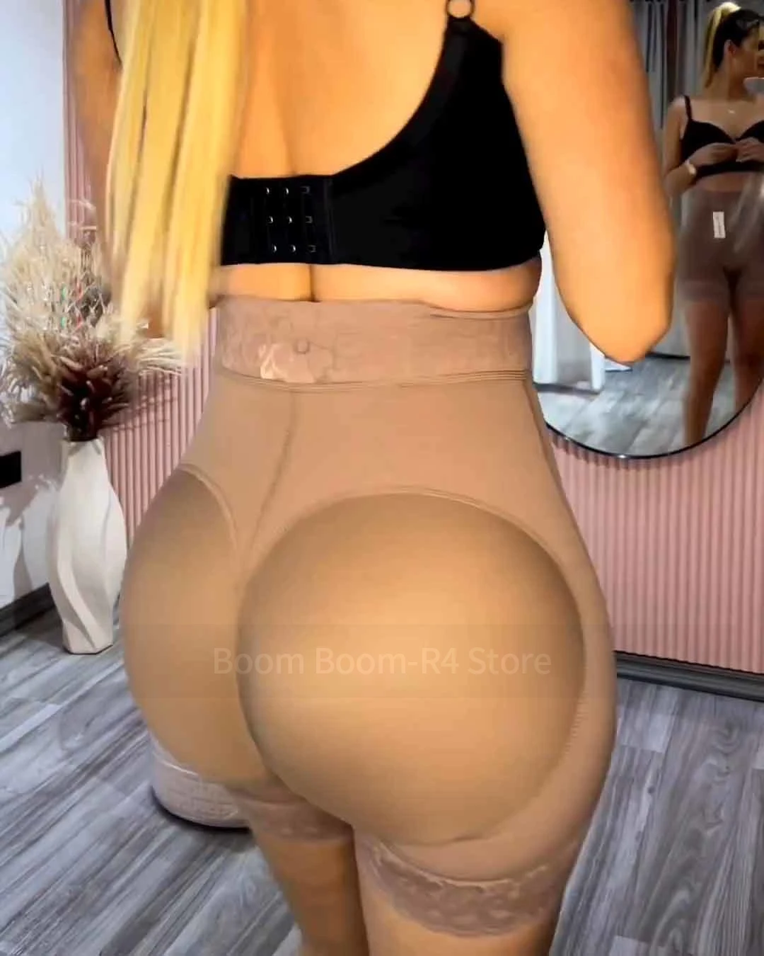 Fajas Colombianas BBL Sculpting Butt Lifter Shapewear for Women High-waisted Shorts Tummy Control Panties Postpartum Girdle faja
