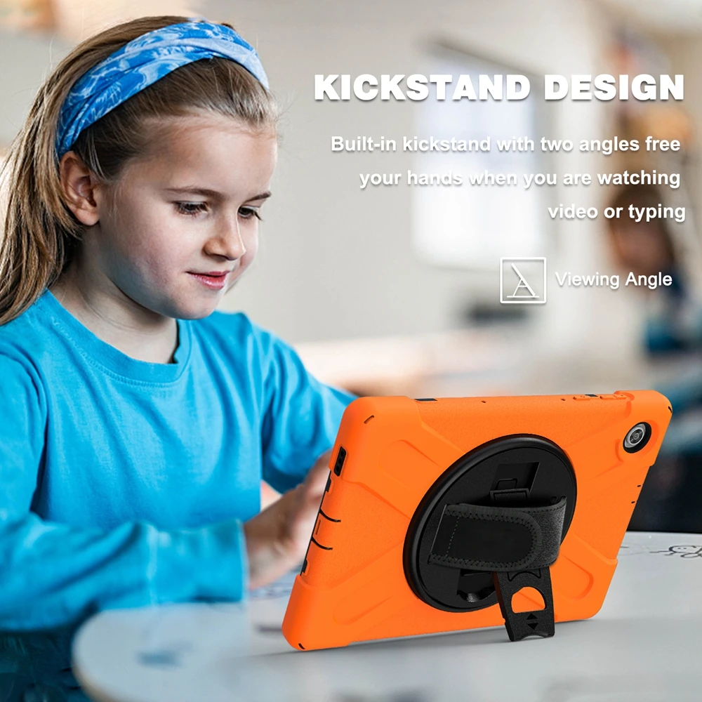 Capa de Tablet de Silicone Seguro para Crianças Capa para Lenovo Tab M10 hd Gen Tb-x306f 3rd Gen Tb-x306f Tb-x306fu m8 m9 Tb-x606f Tb-x606x 10.3 - Imagem 6