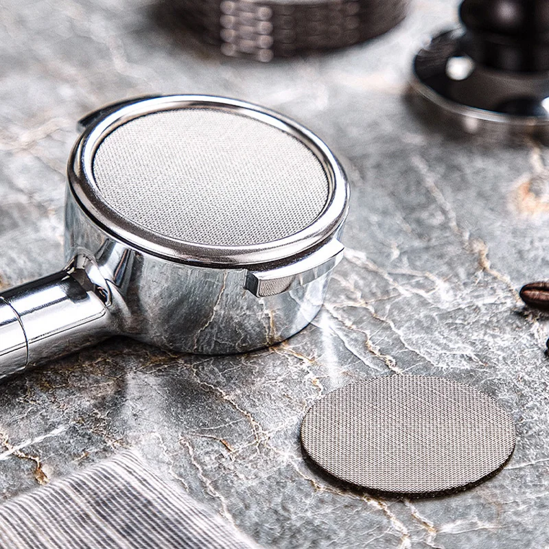 IKAPE Espresso-Pucksieb 51 Mm - Aus Lebensmittelechtem Edelstahl 316, Ultradünn Für Siebträger Kaffeemaschinen