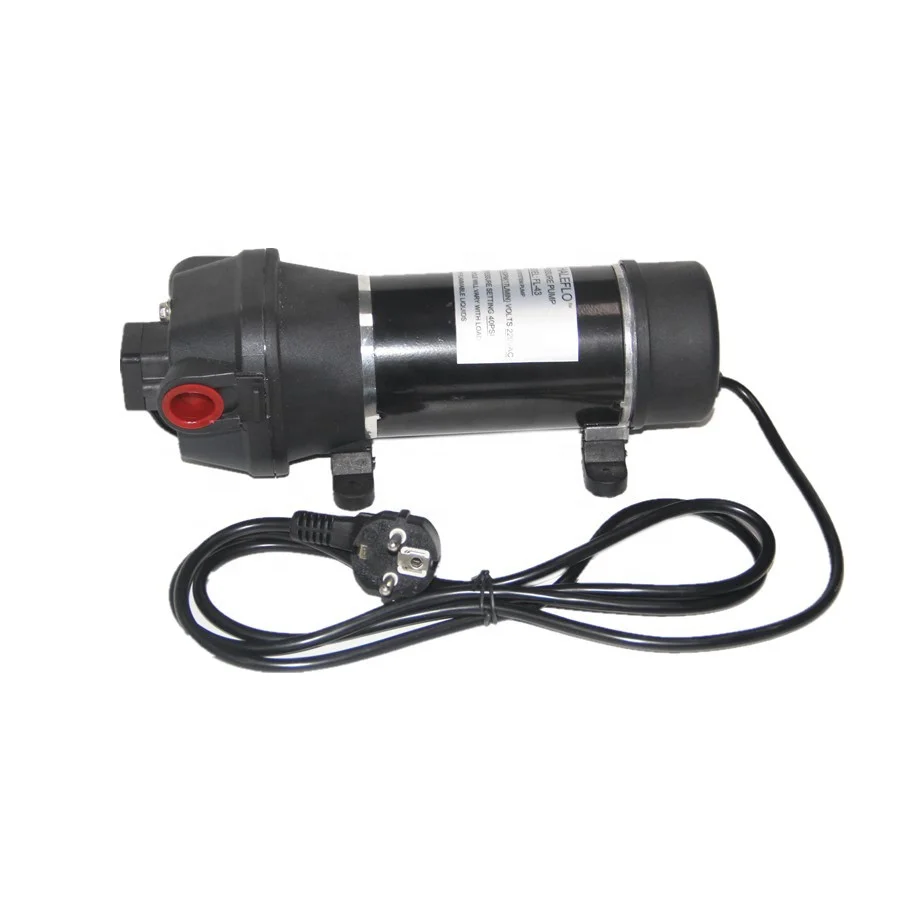 

Whaleflo FL-43 220v ac 17LPM 40PSI propumps rv water pump automatic pressure Self-priming water pump