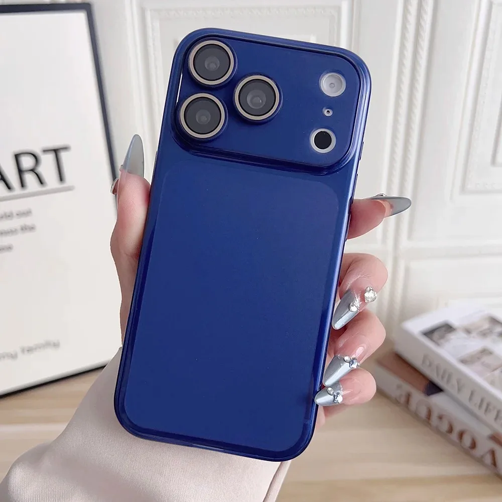 Premium Silicone Soft Case with Matte Camera Protection Cover