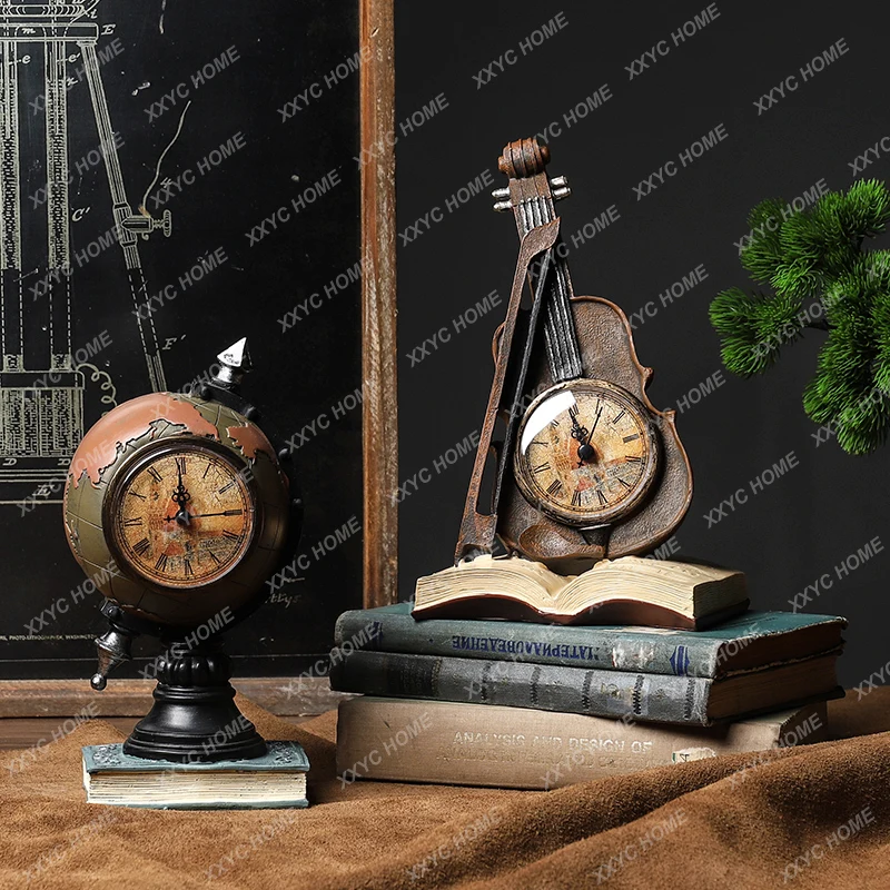 

TV Living Room Creative Musical Instrument Decoration Cabinet American Cafe Wine Cabinet Decoration Home