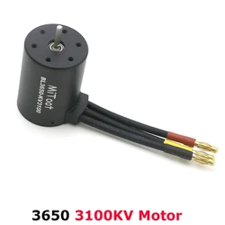 High - Performance Brushless Motor with Heat Dissipating Heatsink for RC Cars and Trucks (3650 3100KV)