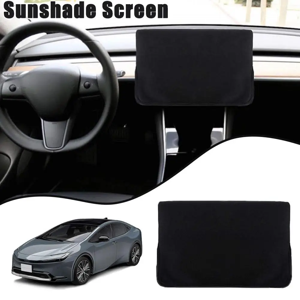 Pare-soleil Avant Pour Tesla Model Y 2022-2025 – Protection Chaleur UV, Pliable, Avec Sac De Rangement