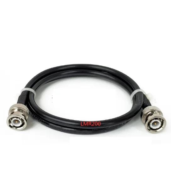 

LMR200 Coaxial Cable BNC Male to BNC Male Plug Connector Low Loss RF Cable 50 Ohm
