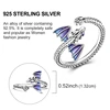 Bagues en argent Sterling 2025 originales pour femmes, couronne à nœud papillon, cœur d'amour, mauvais œil, bijoux d'anniversaire, cadeau d'anniversaire, 925
