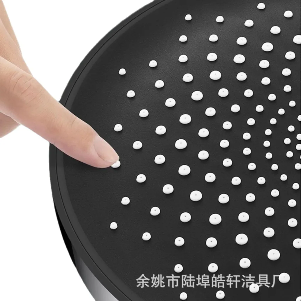 Shower Overhead Spray Large Shower Head Powerful Pressurized Water Bathroom Rain Pressurized Single Head Shower Head Bath 4