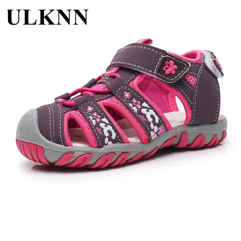 Beach Shoes Children Sandals Baby Shoes Kids Shoes Kids Sandals Girl's Summer Beach Sandals Girls Casual Closed Toe Sport Sandals