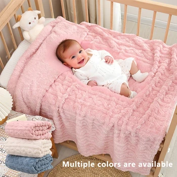 Coral Fleece Baby Blanket 1