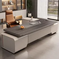 تخصيص أثاث المكاتب الخشبية رئيس الجداول الأثاث الخشبي الرئيس التنفيذي مدير مكتب الكمبيوتر مدير التنفيذي 2