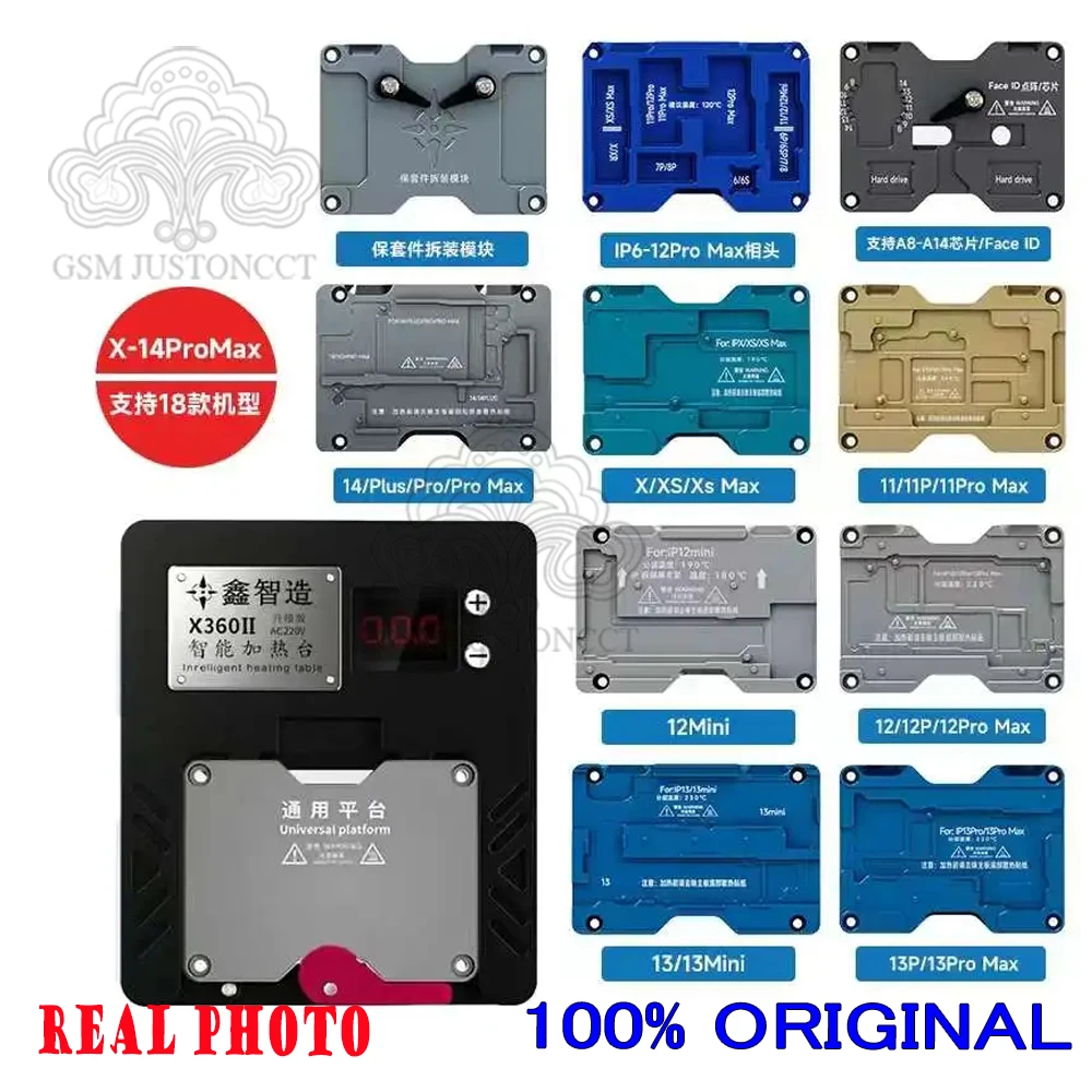 XZZ X360 i Preheater For iPhone X, 11, 12, 13, 13, 14, 15 16 PRO