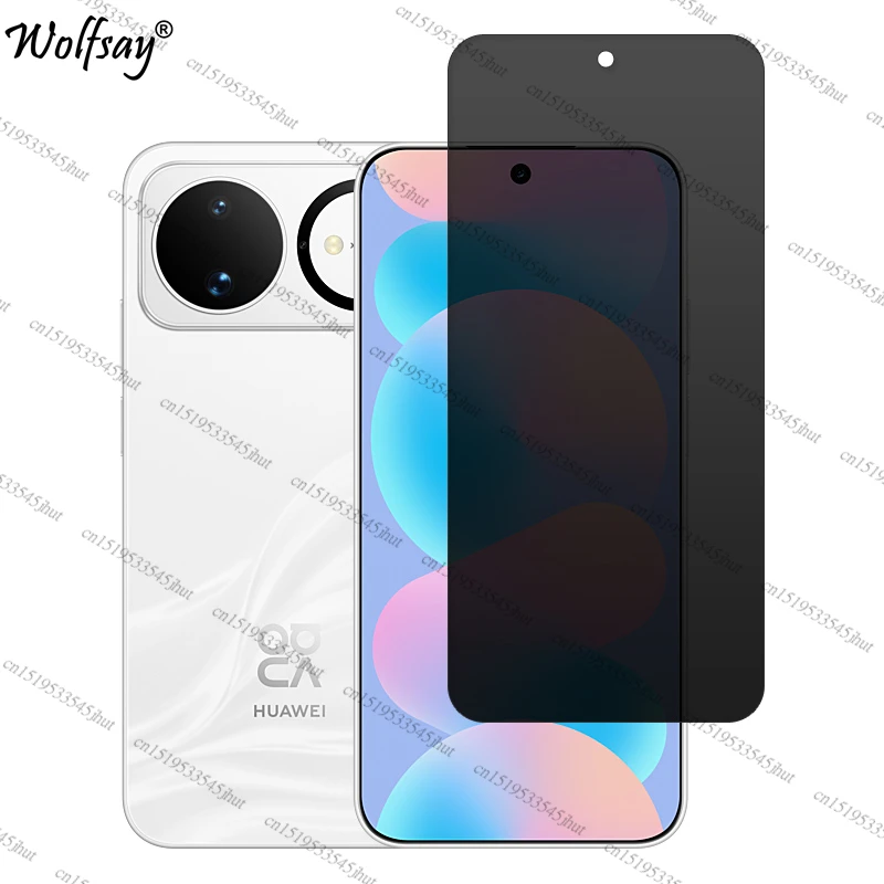 Anti-Spy Tempered Glass Privacy Screen Protector with Camera Protection