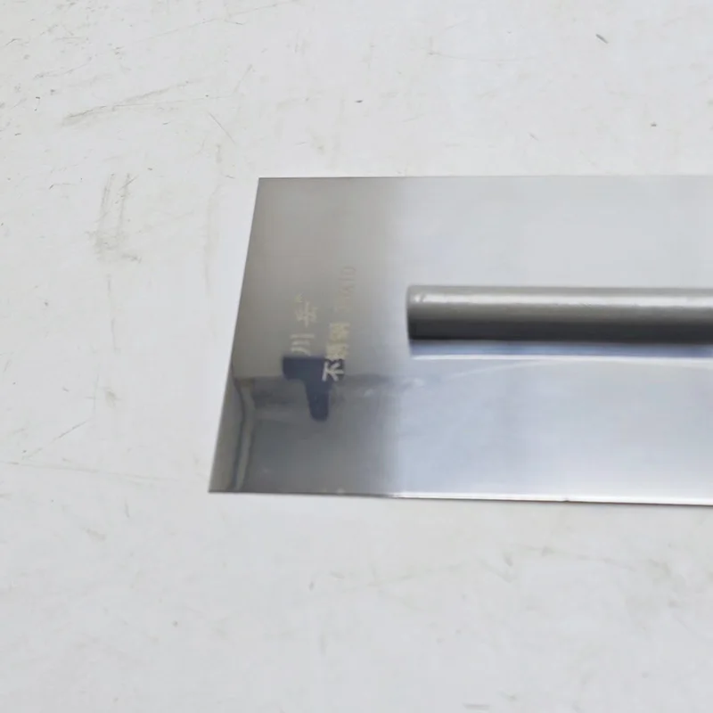 Increase In Thickness Flat Trowel Tile Tool Level The Surface 0.8mm Stainless Steel Plate Aluminium alloy handle Smooth The Wall 6