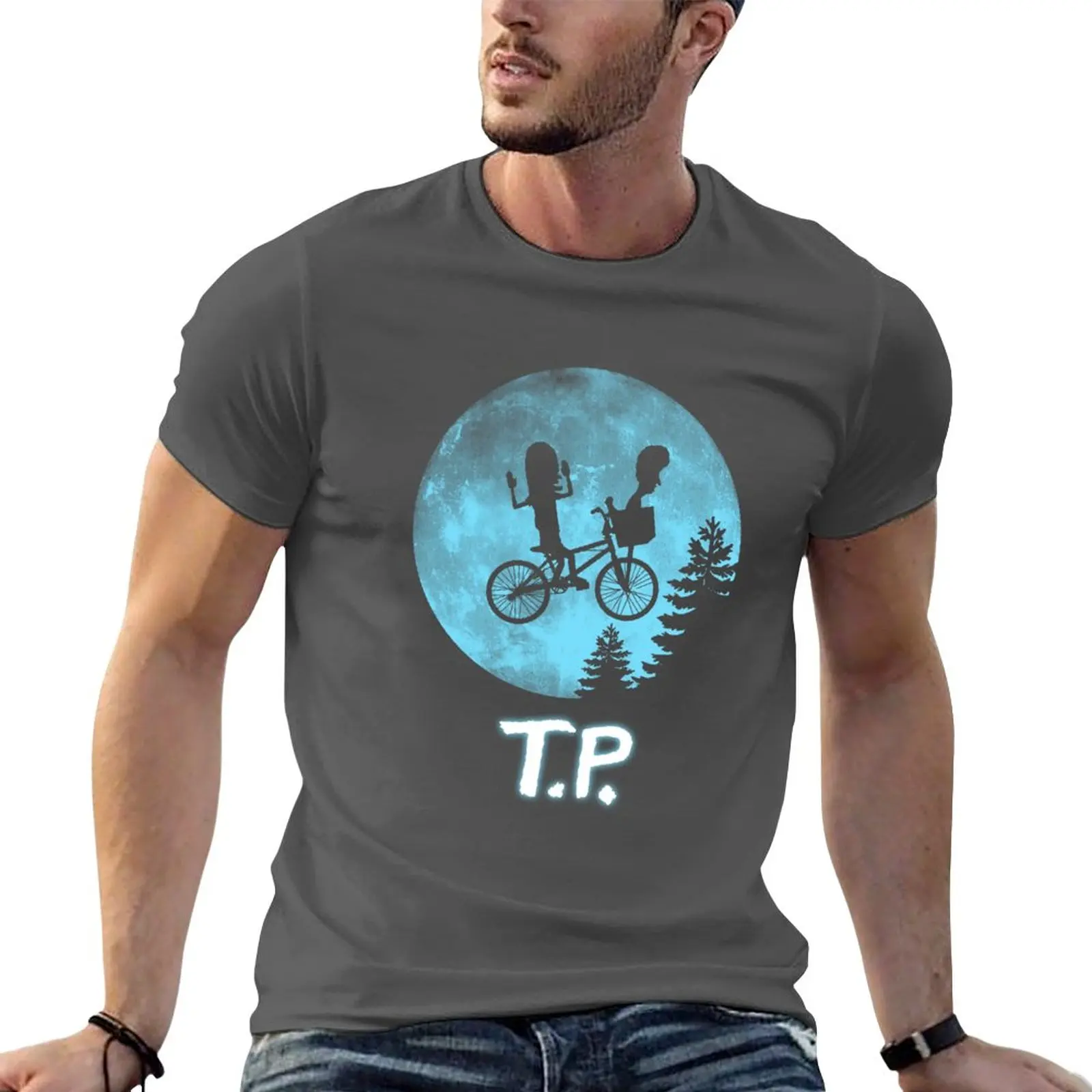 

New Vintage Photograp T.P. Pleasure Paradise Sign T-Shirt t-shirts man Aesthetic clothing mens t shirts casual stylish
