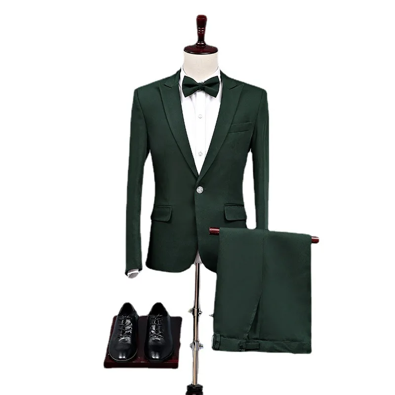 

Custom Made Groomsmen Pattern Groom Tuxedos Shawl Lapel Men Suits Wedding Best Man ZHA06-8999
