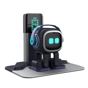 Nuovo Robot AI EMO ESP32-S3 Interattivo Intelligente per Chat e Danza, Partner Emotivo, Robot Intelligente in Vendita