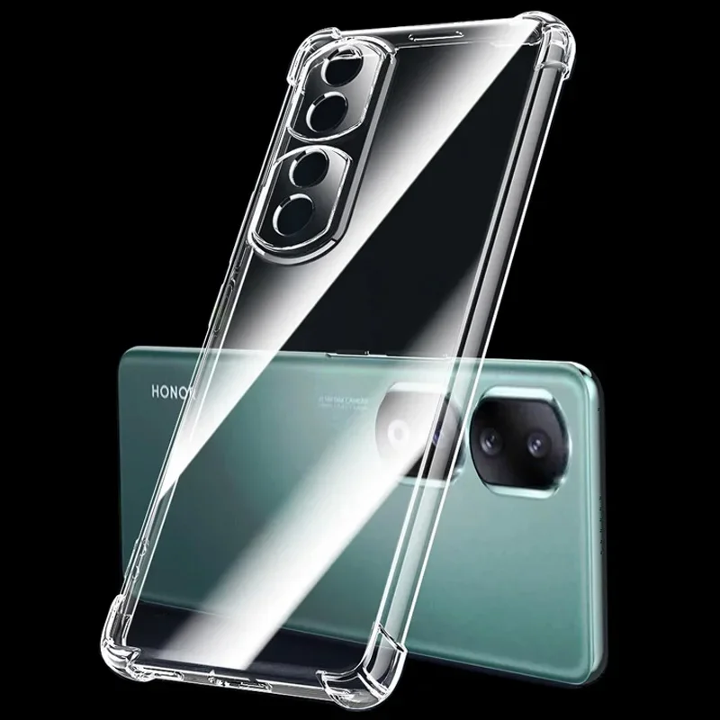 Crystal Clear Shockproof Silicone Protective Case