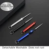 Titanium Outdoor EDC Portable Multi-Purpose Toothpick Bottle Fruit Fork Camping Tool Toothpick Tube Is More Durable Than Floss 5