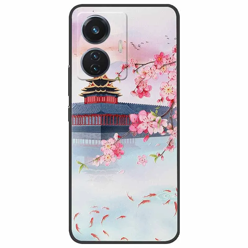 3D Relief Emboss Soft Silicone Cartoon Phone Cover